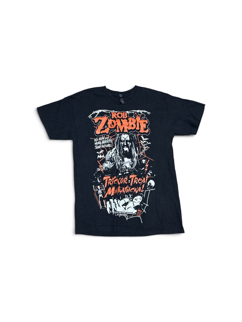 Vintage Rob Zombie Trick or Treat Mutafucka Graphic Band T-Shirt M